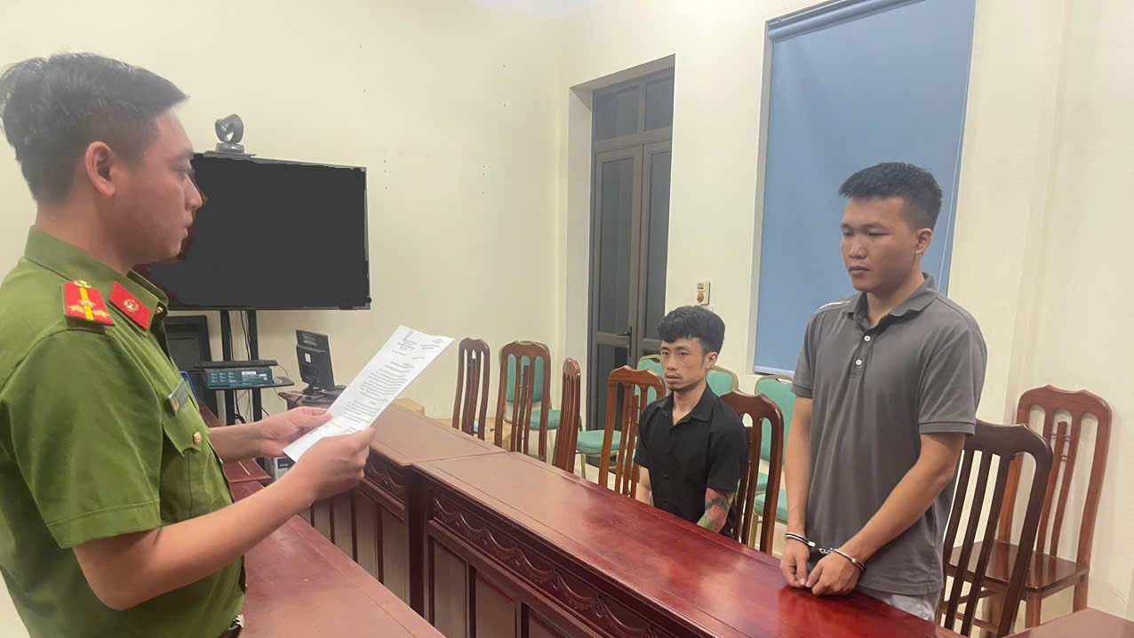 Công an xã Ái Quốc phát hiện xử lý 02 đối tượng tổ chức sử dụng trái phép chất ma túy