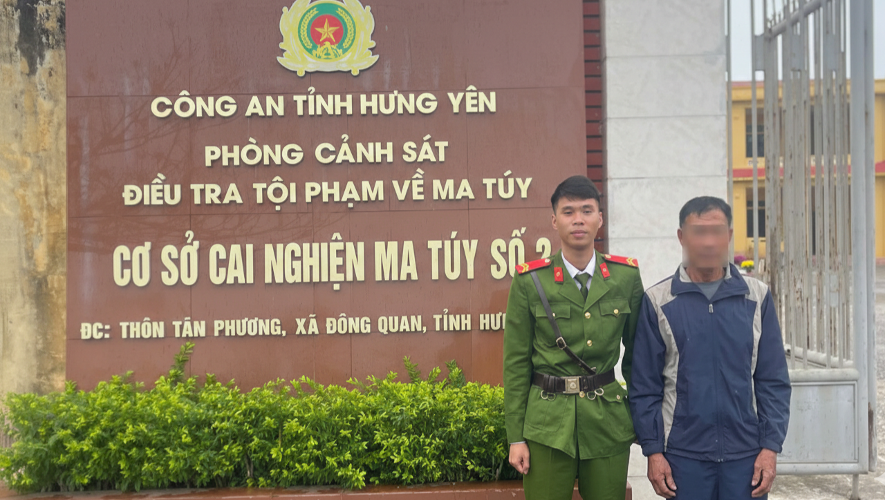 Công an xã Ái Quốc tăng cường công tác vận động đi cai nghiện tự nguyện tại cơ sở