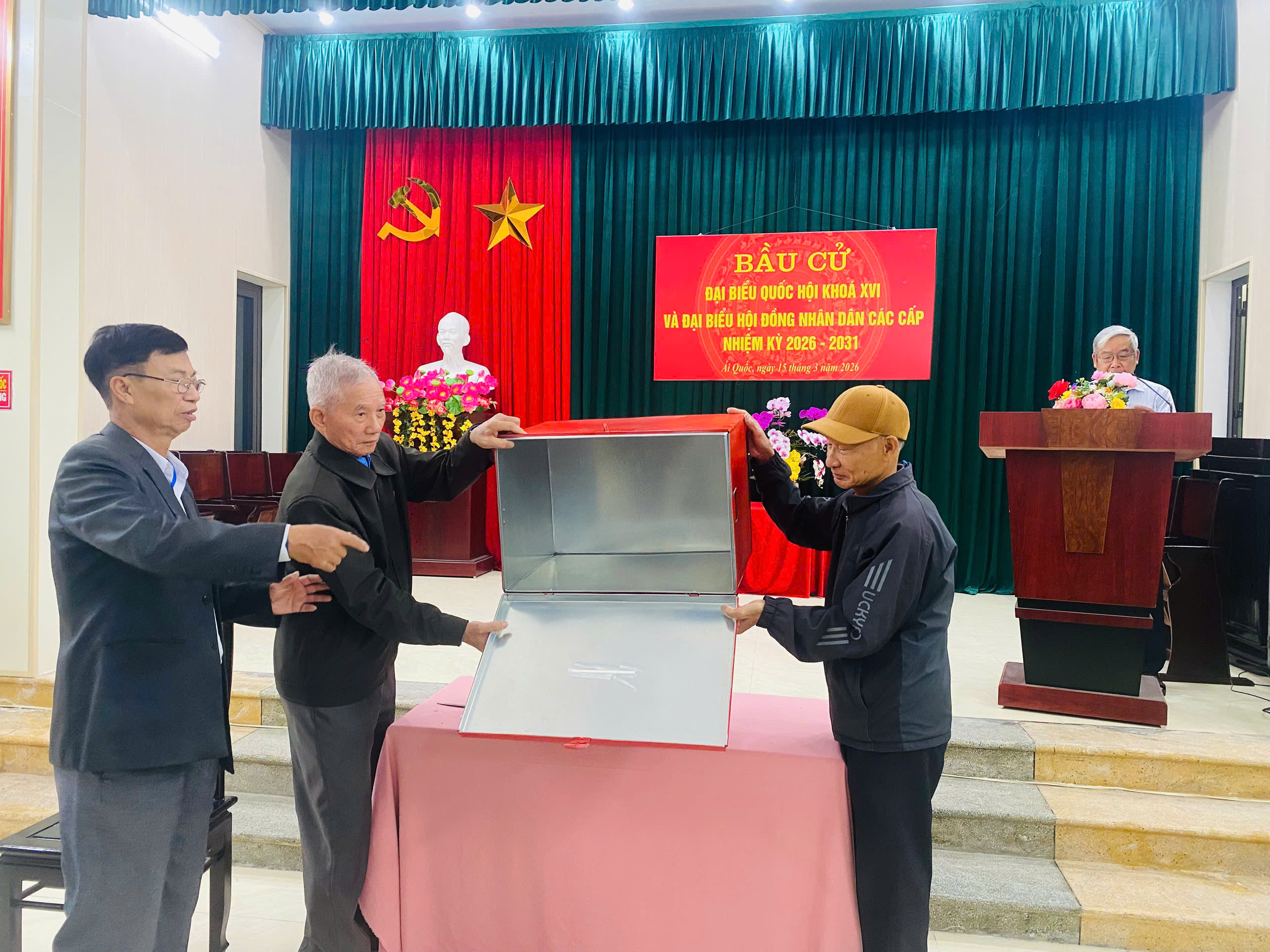 Ái Quốc khai mạc bầu cử đại biểu Quốc hội, đại biểu HĐND các cấp nhiệm kỳ 2026–2031