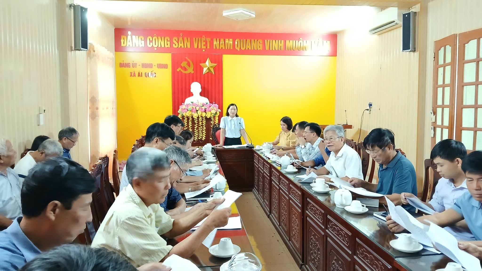UBND xã Ái Quốc triển khai kế hoạch tổ chức các hoạt động Tết Trung thu năm 2025