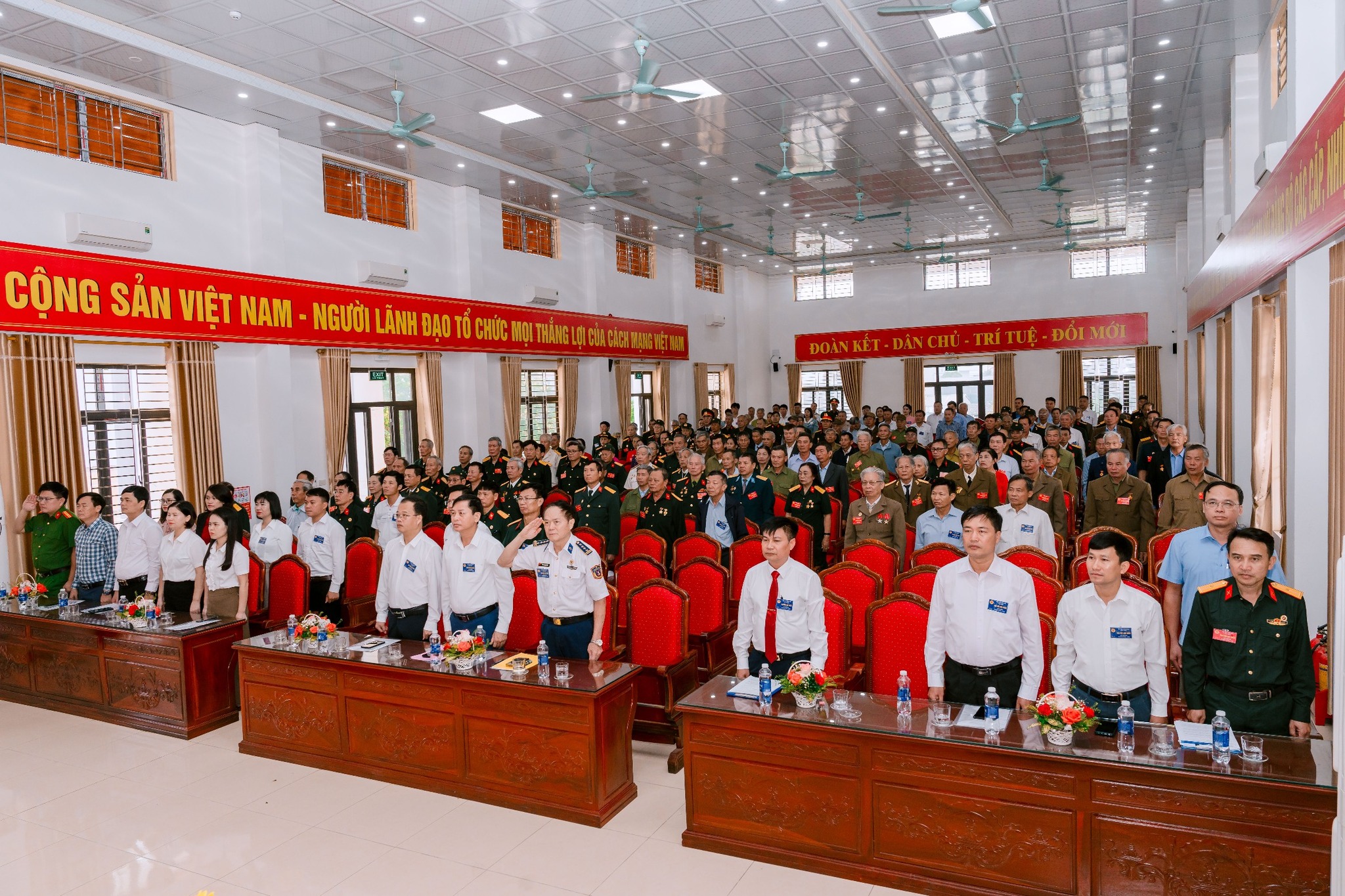 Hội Cựu chiến binh xã Ái Quốc tổ chức Đại hội Đại biểu lần thứ I, nhiệm kỳ 2025 - 2030