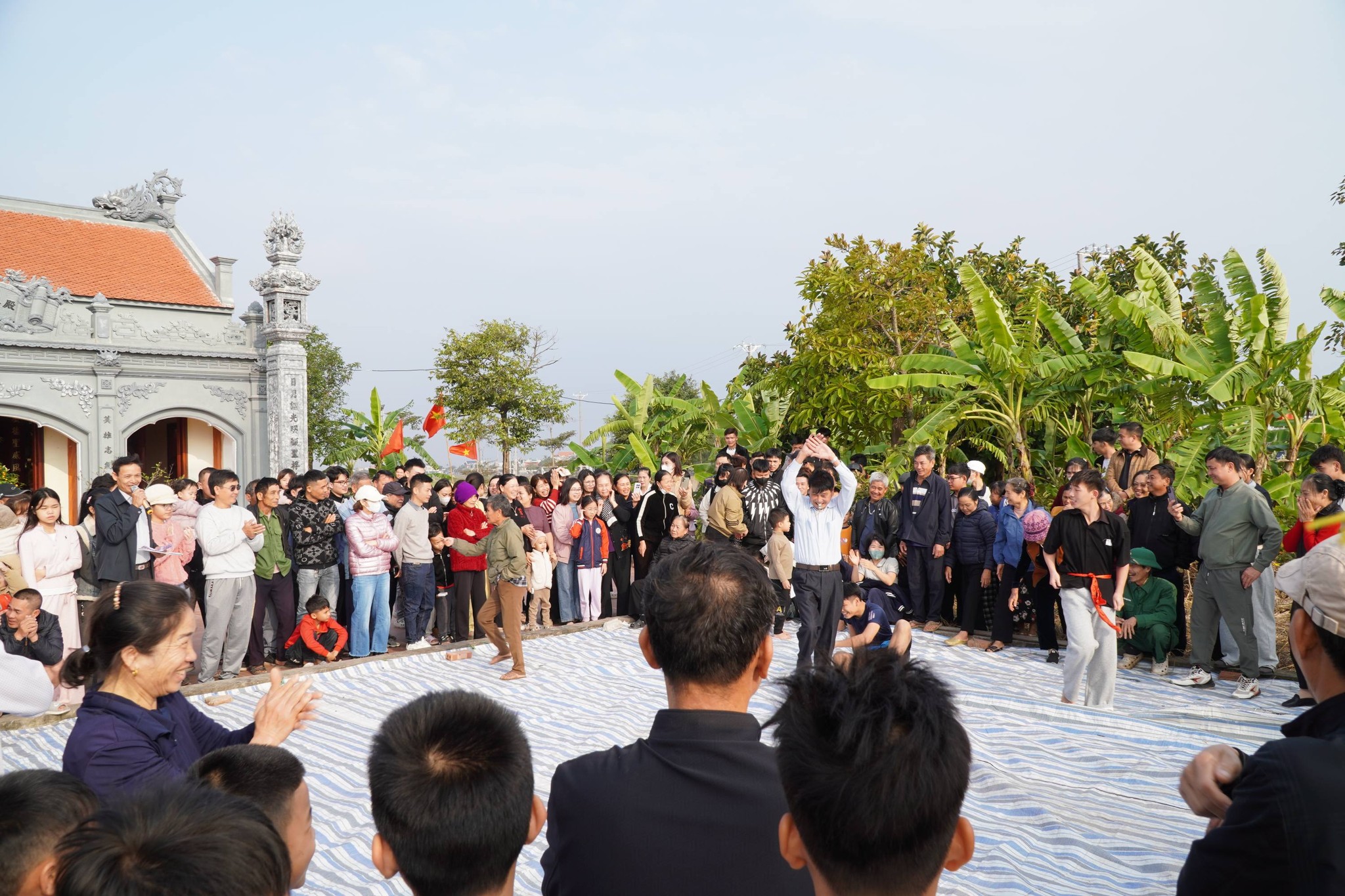 Thôn Lũ Phong tổ chức Hội vật đầu xuân sôi nổi, đậm đà bản sắc truyền thống