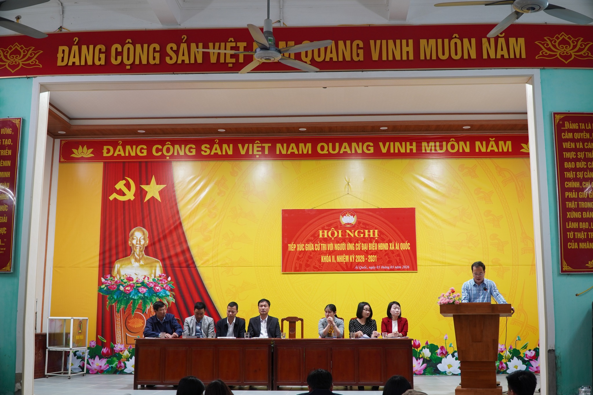 Hội nghị tiếp xúc cử tri vận động bầu cử tại đơn vị bầu cử số 3