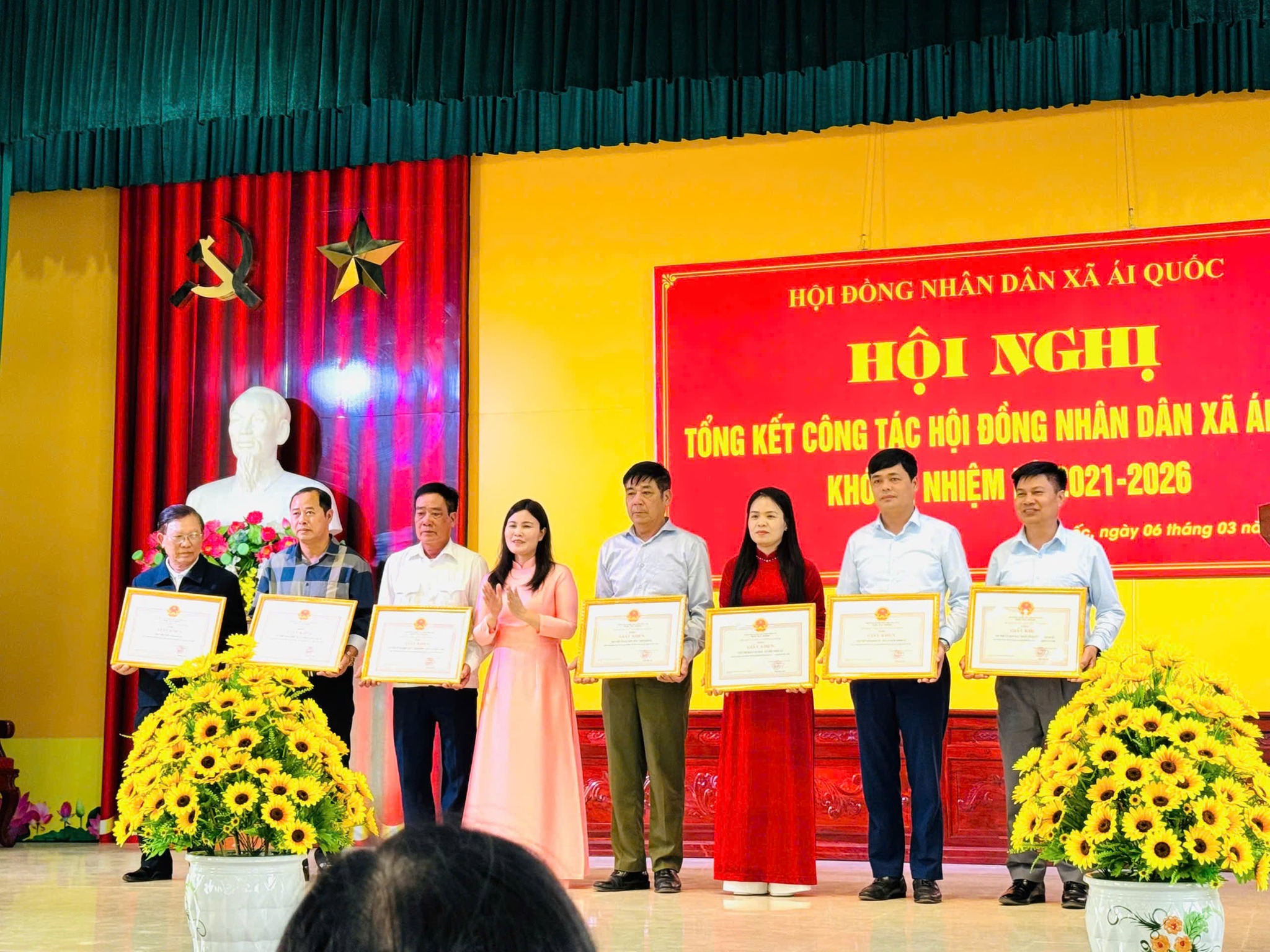 HĐND xã Ái Quốc tổng kết hoạt động nhiệm kỳ 2021 – 2026