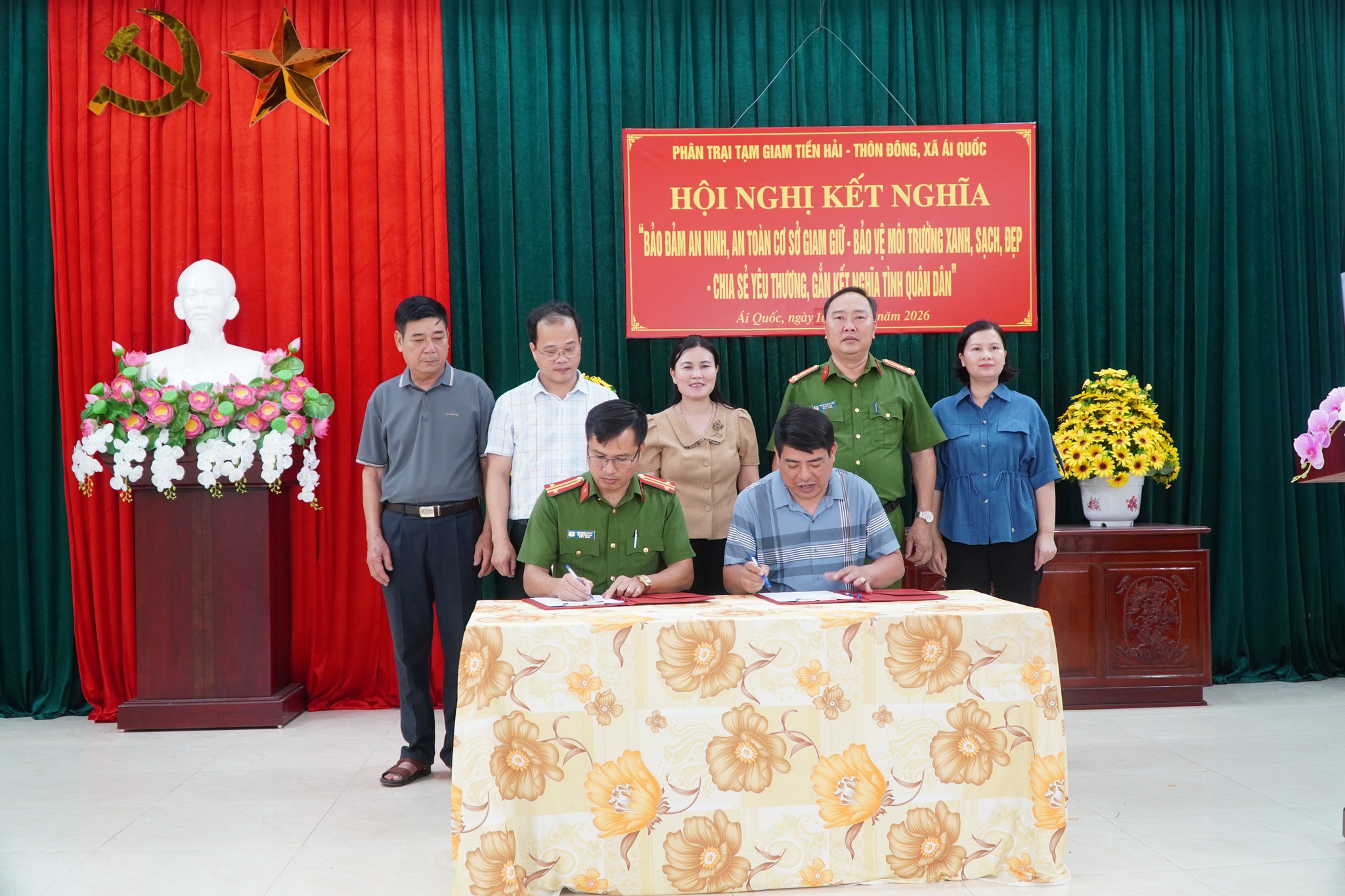 Phân trại Tạm giam Tiền Hải tăng cường phối hợp đảm bảo an ninh, an toàn cơ sở giam giữ
