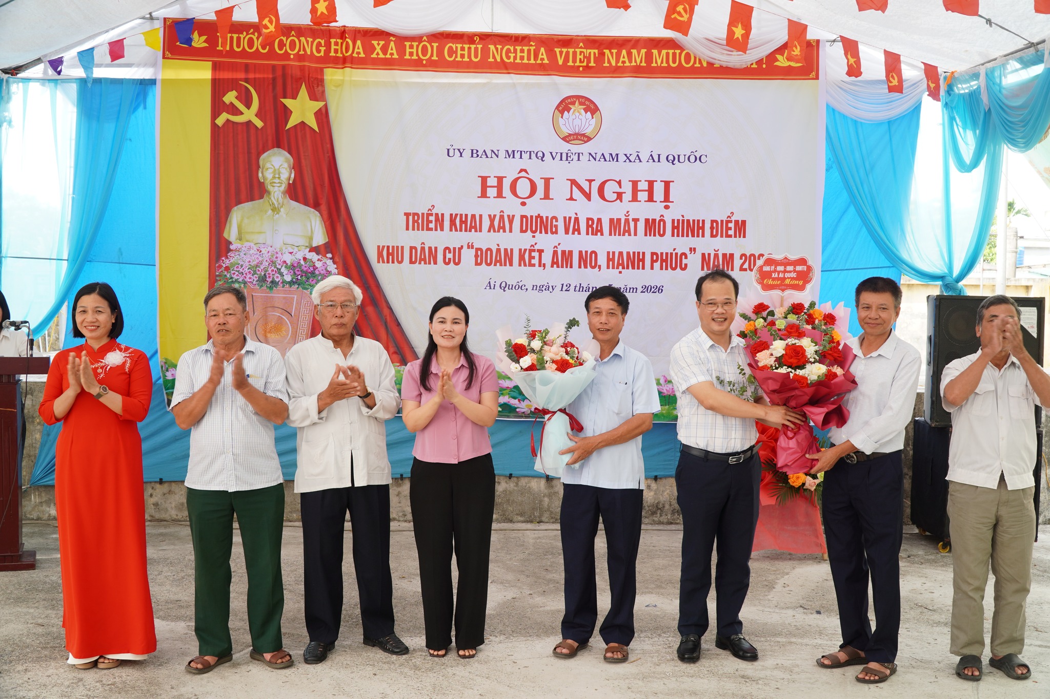 Ra mắt mô hình điểm Khu dân cư “Đoàn kết - Ấm no - Hạnh phúc" tại Thôn Lưu Phương