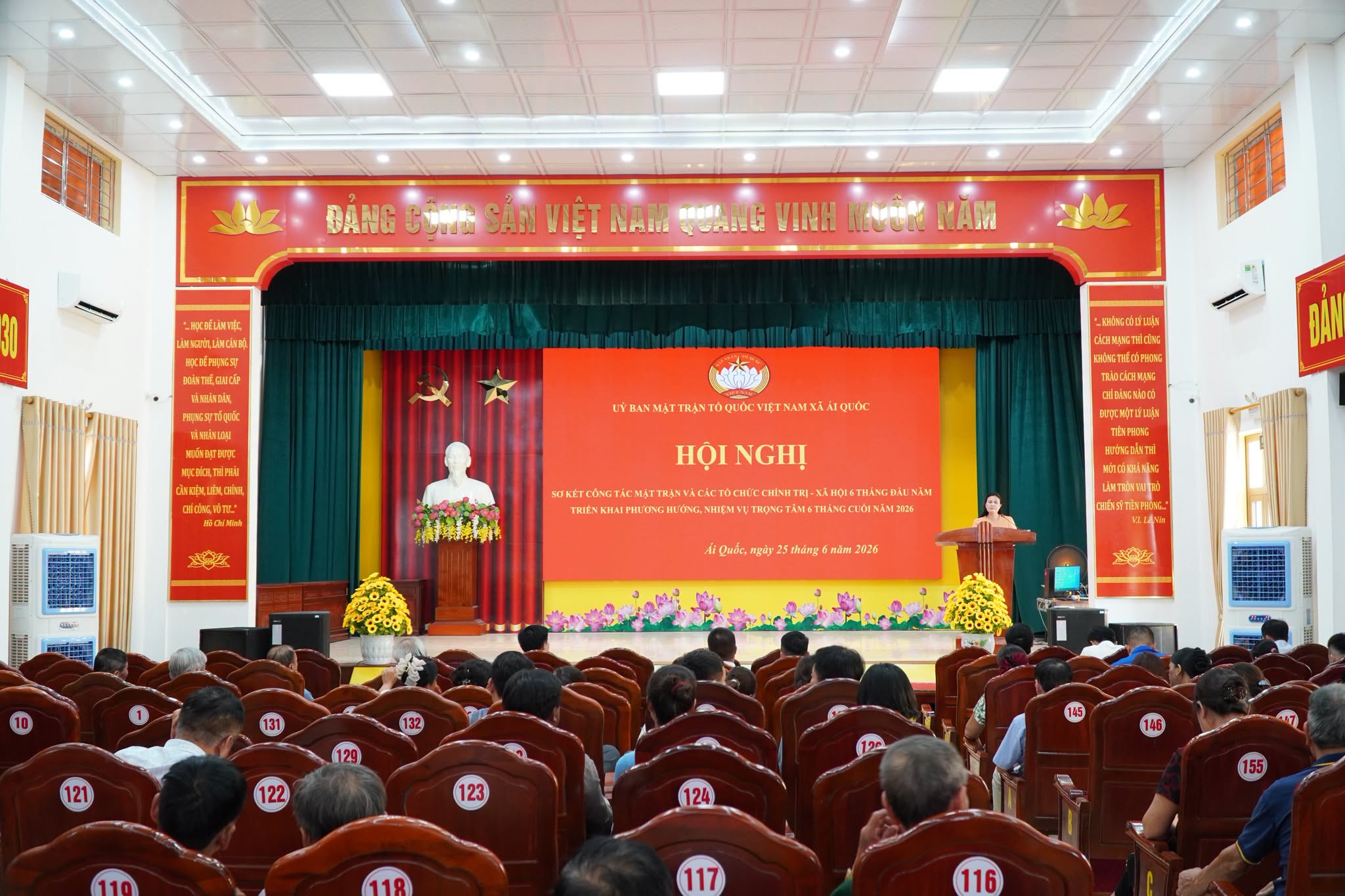 Sơ kết công tác Mặt trận 6 tháng đầu năm, triển khai nhiệm vụ trọng tâm 6 tháng cuối năm