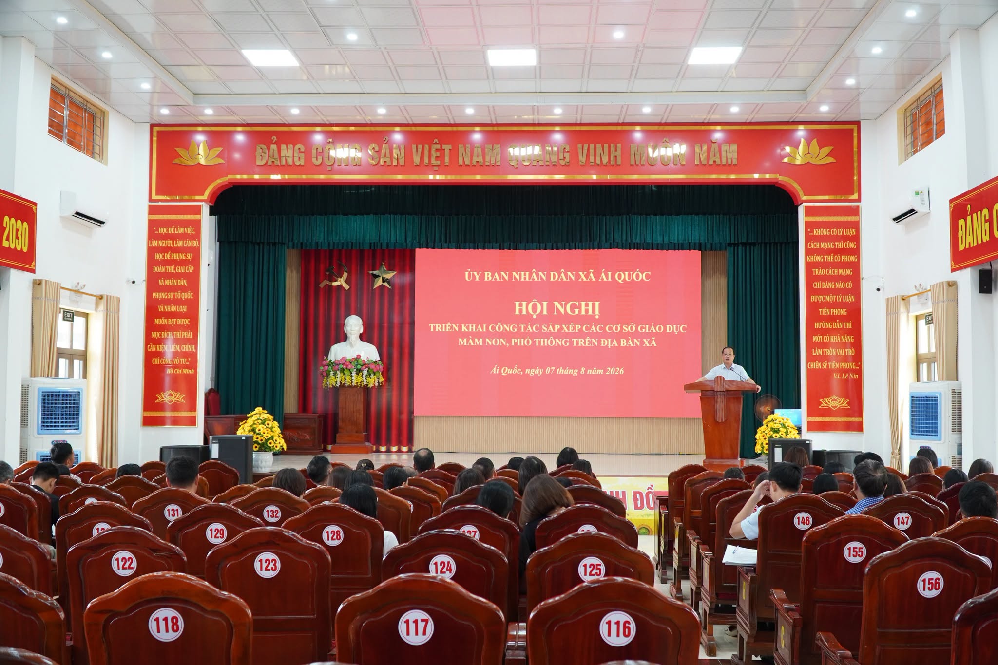 Xã Ái Quốc triển khai công tác sắp xếp các cơ sở giáo dục: Bước đi quan trọng nâng cao chất lượng giáo dục và phát triển nguồn nhân lực