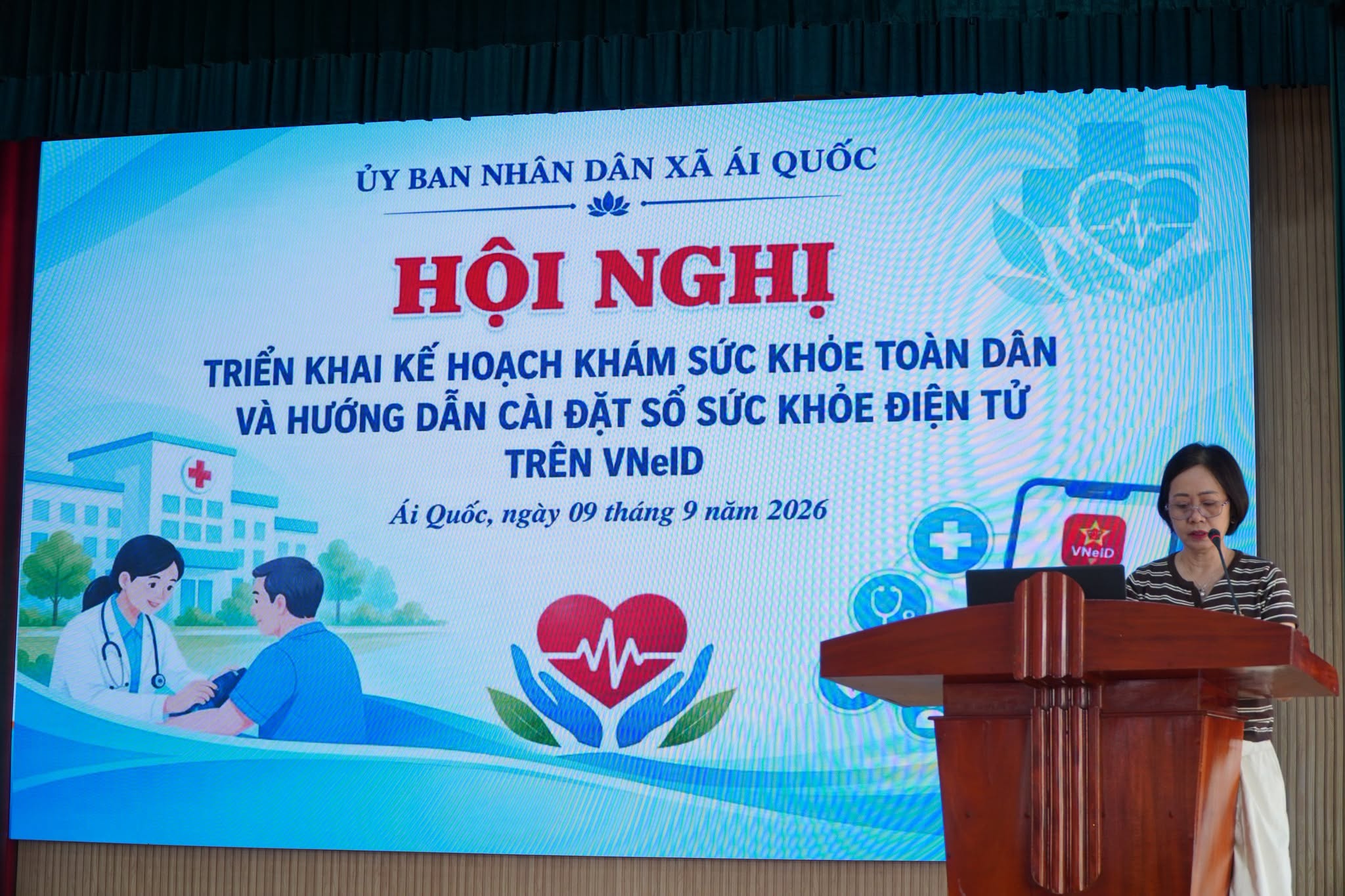 Hội nghị triển khai kế hoạch khám sức khỏe định kỳ toàn dân và chiến dịch cài đặt sổ sức khỏe điện tử