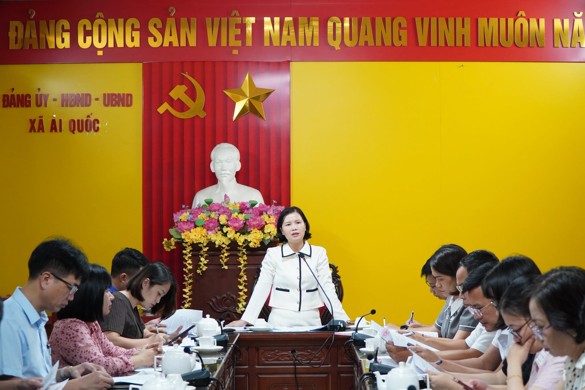 Xã Ái Quốc tổ chức hội nghị triển khai kế hoạch tổ chức tết Trung thu năm 2026