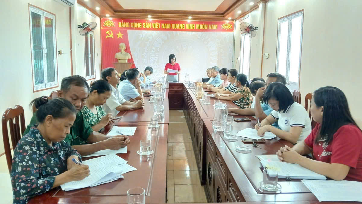 Hội Nông dân xã Ái Quốc giới thiệu nhân sự tham gia Ban Chấp hành, Ban Thường vụ và các chức danh chủ chốt, nhiệm kỳ 2025 – 2030