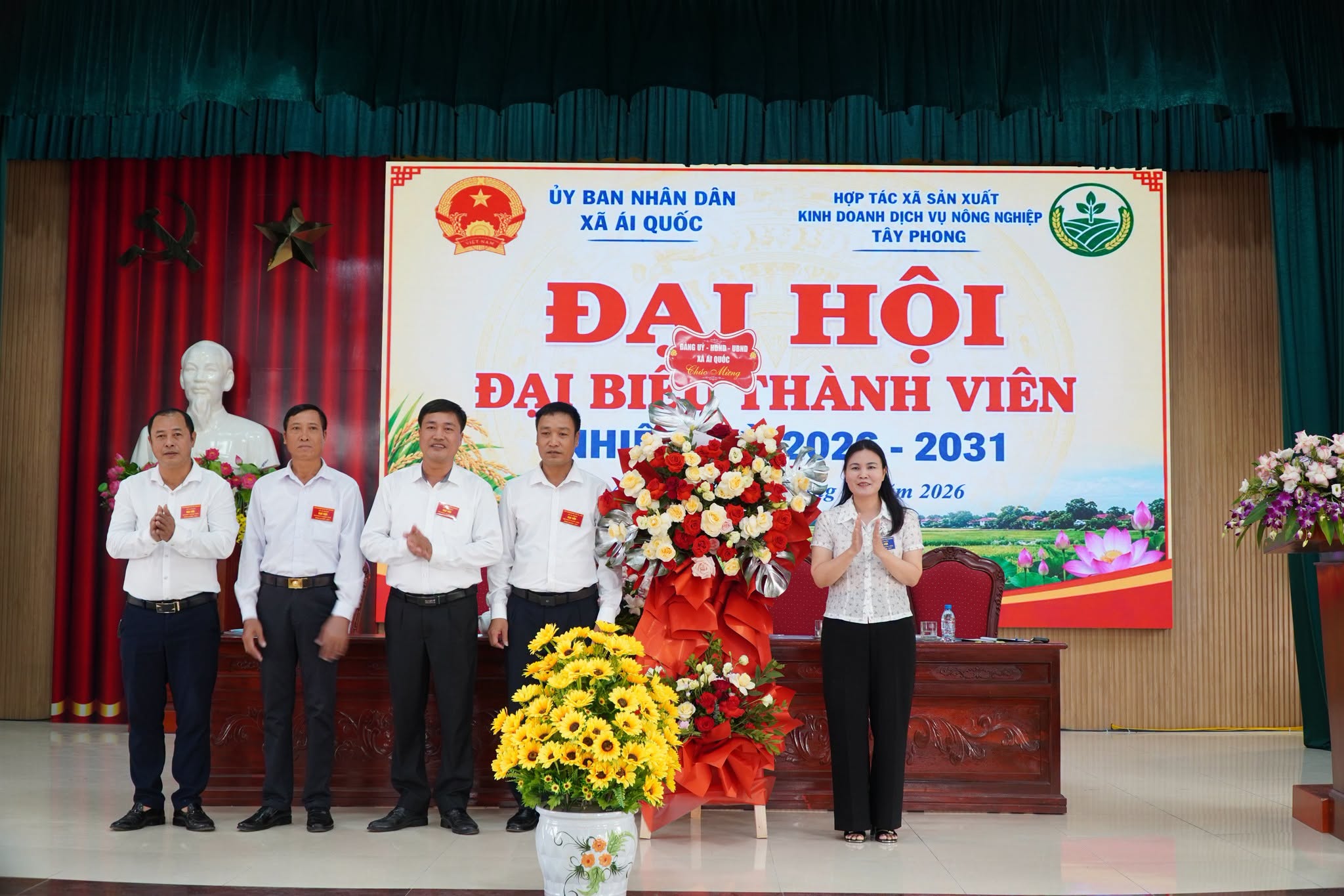 HTX DVNN Tây Phong tổ chức thành công Đại hội đại biểu thành viên, nhiệm kỳ 2026–2031