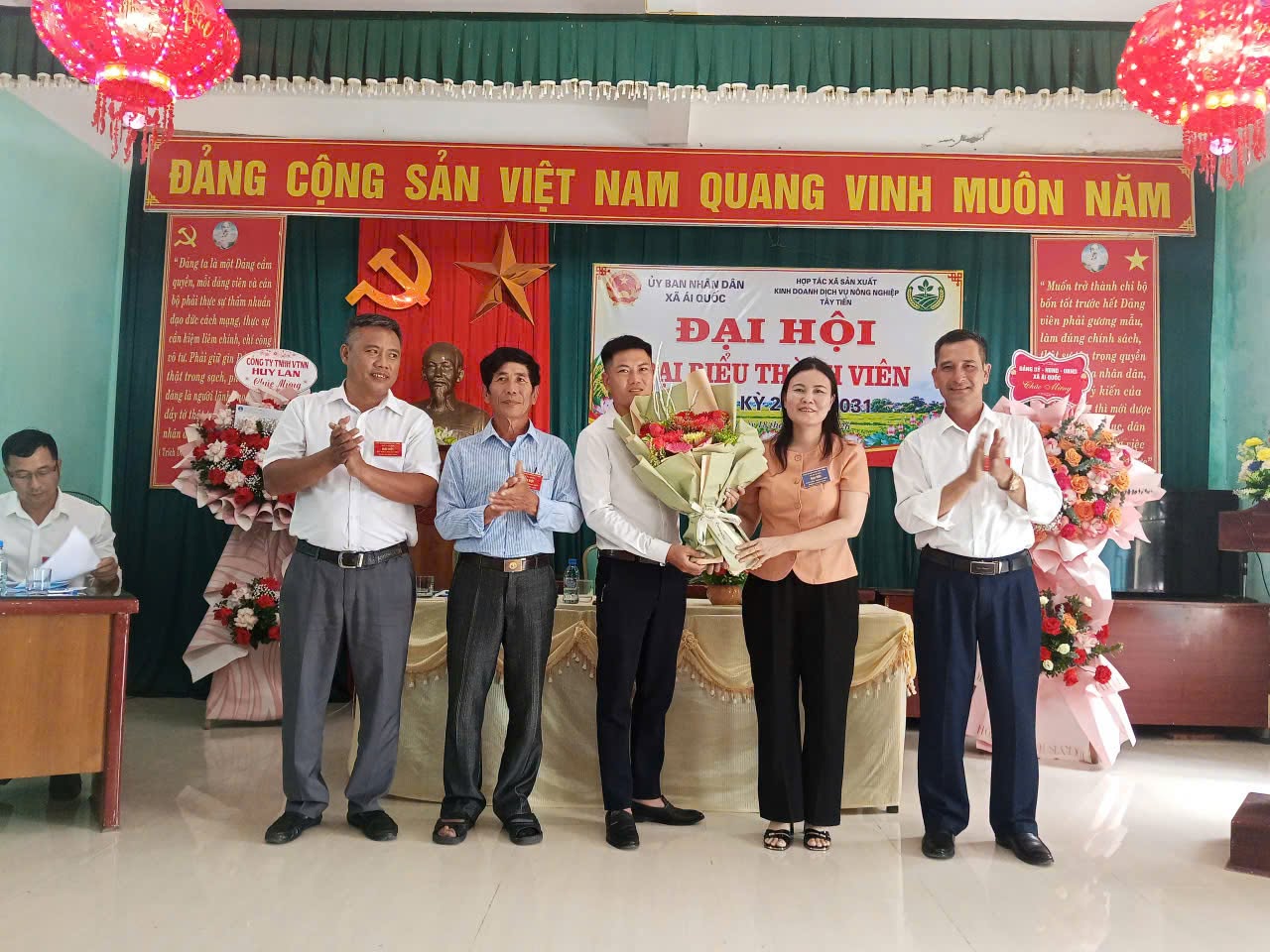 Đại hội đại biểu thành viên HTX SXKD – DVNN Tây Tiến nhiệm kỳ 2026–2031 thành công tốt đẹp