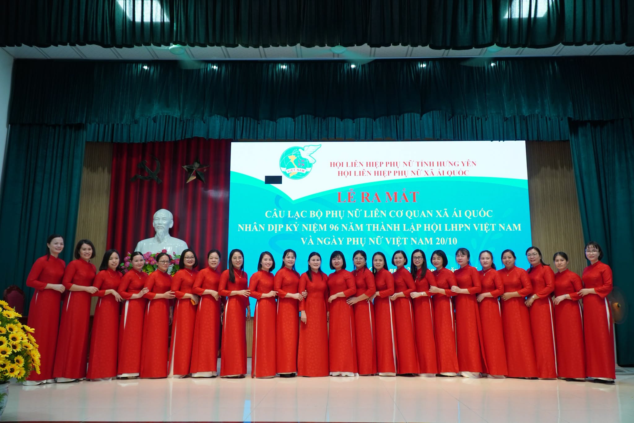 Ra mắt Câu lạc bộ phụ nữ liên cơ quan xã Ái Quốc